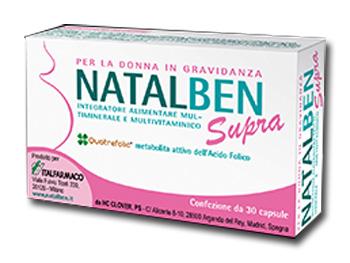 Natalben Supra Integratore Per la Donna che sta per diventare Mamma 30 Capsule