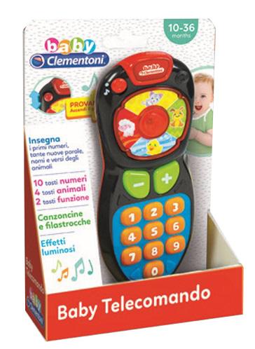 Clementoni Baby Gioco Telecomando Interattivo per Bambini
