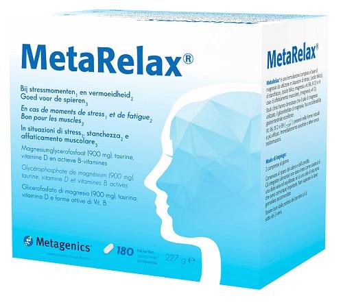 Metagenics Belgium Bvba Metarelax 180 Compresse