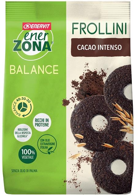 EnerZona Balance Frollini Cacao Fondente Intenso Senza Olio di Palma 250 g
