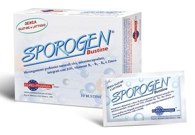 Sporogen Integratore Fermenti Lattici 10 Bustine