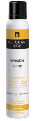 Heliocare Invisible Spray Protezione Spf50+ Ideale per il Corpo 200 ml