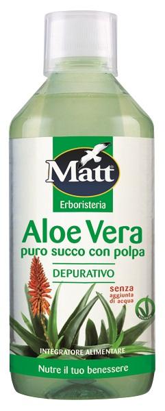 Matt Erbe Aloe Vera Pura Succo 500 ml