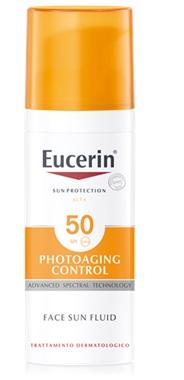 Eucerin Sun Anti Age Protezione Solare Fluido Viso Antietà Spf50 50 ml