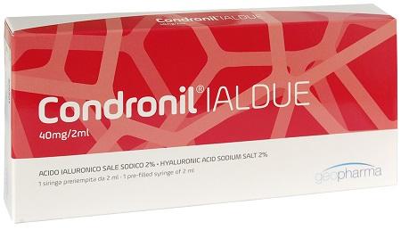 Condronil Ialdue Siringa Intra-Articolare Preriempita con Acido Ialuronico 2 ml