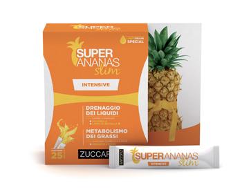 Zuccari Super Ananas Slim Intensive Integratore Drenante 25 Bustine