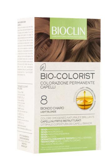 Bioclin Bio-Colorist 8 Biondo Chiaro Tintura Naturale Capelli