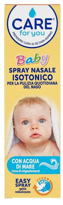 Spray Nasale Isotonico Care for You Sollievo Vie Respiratorie