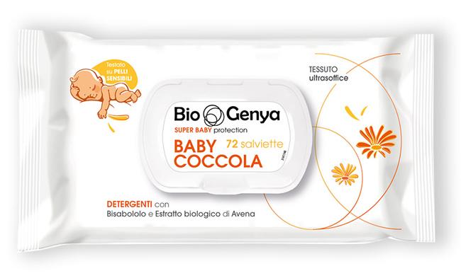 Biogenya Salviette Baby Coccola 72 Pezzi