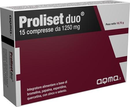 Proliset Duo Integratore Alimentare ad Azione Antiossidante 15 compresse