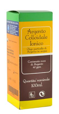 Argento Colloidale Ionico 40ppm Spray Con Contagocce 100ml