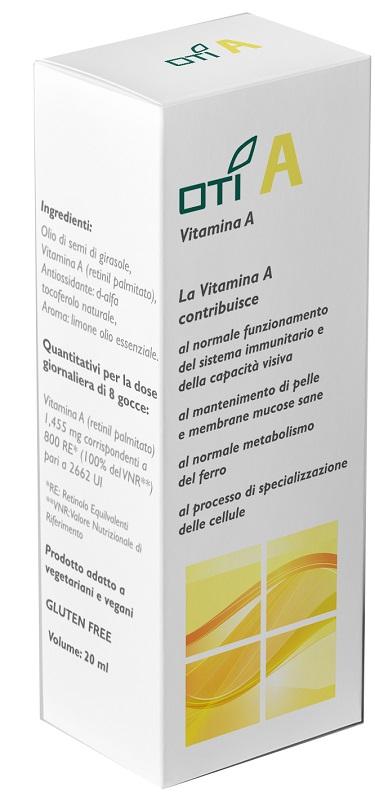 Oti A Vitamina A Gocce Integratore Vitaminico 20 ml