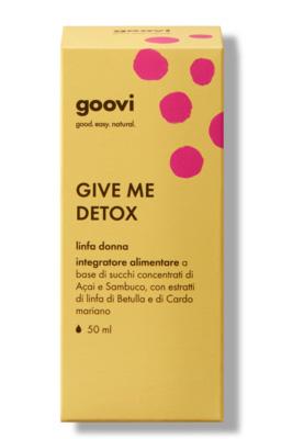 Goovi Linfa Donna Integratore Alimentare Drenante e Depurativo 50 ml