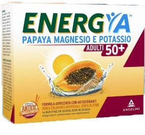 Energya Papaya Integratore di Magnesio e Potassio 50+ 14 Buste
