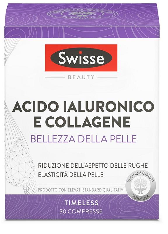 Swisse Bellezza della Pelle Integratore con Acido Ialuronico 30 Compresse