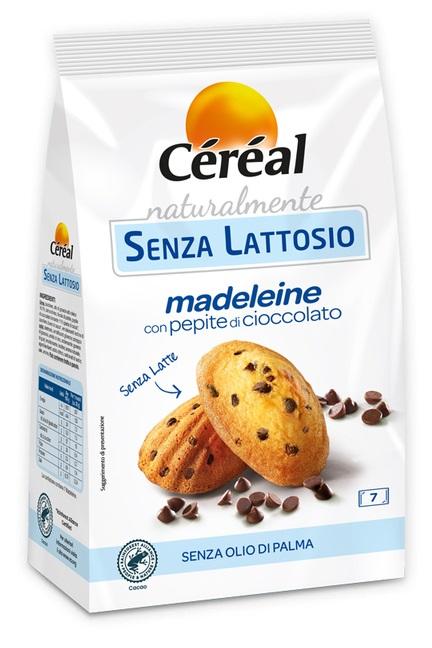 Cereal Madeleine con Pepite di Cioccolato Senza Glutine Senza Lattosio 210 g