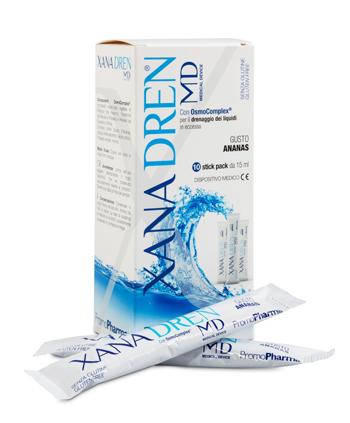 Xanadren Md Ananas Integratore Drenante E Diuretico 10 Stick