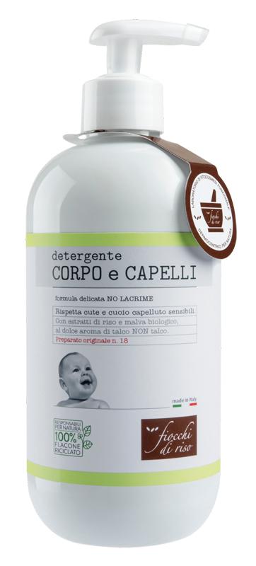Fiocchi Di Riso Corpo/Capelli Talco 400 ml