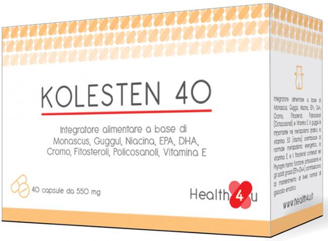 Kolesten 40 Integratore per il Colesterolo 45 Capsule
