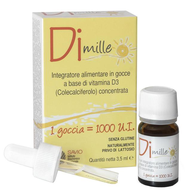 Dimille Integratore a base di VItamina D3 Concentrata in Gocce 3,5 ml