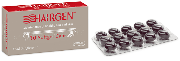 Hairgen Integratore per Capelli 30 Softgel 30 Capsule