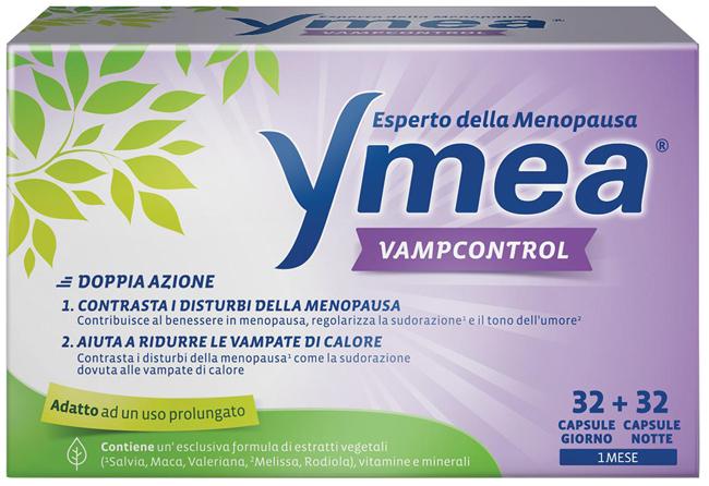 Ymea Vamp Control Integratore per le Donne in Menopausa 64 Capsule