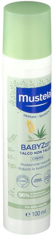 Mustela Babyzzz Talco No Talco Anti-Zanzare Riduce la Sudorazione 100 ml