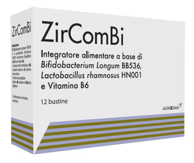 Zircombi Integratore Alimentare Equilibrio Flora Intestinale 12 Bustine 1,5 g