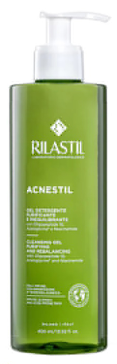 Rilastil Acnestil Gel Detergente Purificante Viso Pelle Impura 400 ml
