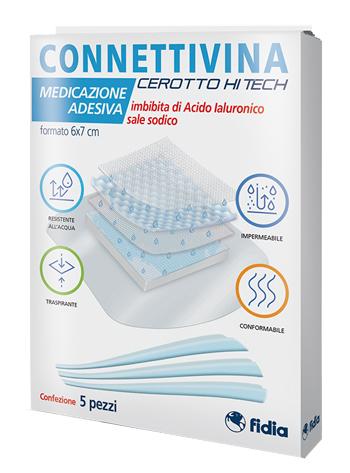 Fidia Connettivina Cerotto Hitech 6x7 Cm 5 Pezzi