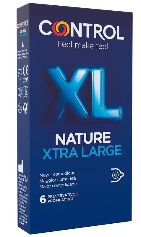 Control Nature Profilattico 2,0 Xl Maggiore Comodità 6 Pezzi