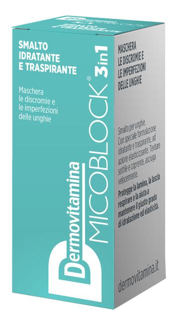 Dermovitamina Micoblock 3 In 1 Smalto Turchese 5 ml