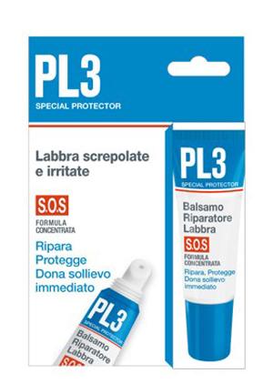 PL3 Balsamo Riparatore Labbra Sos 7,5ml
