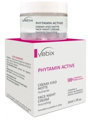 Vebix Phytamin Crema Viso Nutriente Notte Vaso 50 ml