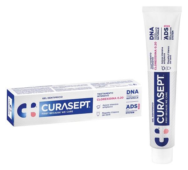 Curasept Gel Dentifricio Trattamento Intensivo Clorexidina 0,20 con Ads+Dna 75ml