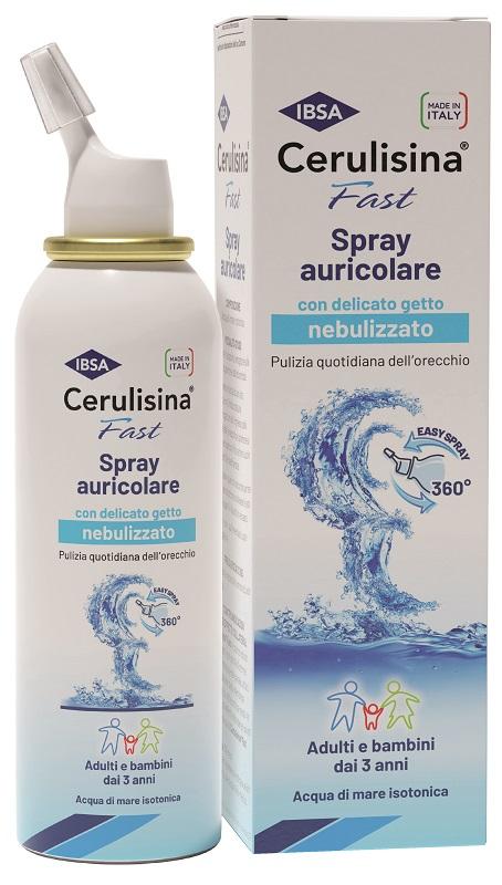 Cerulisina Fast Spray Soluzione Isotonica Auricolare Per Adulti e Bambini 100 ml