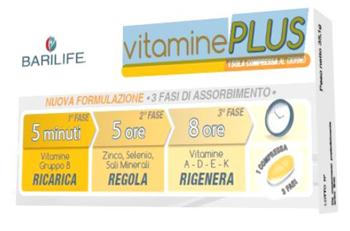 Barilife Vitamine Plus Integratore Alimentare 30 Compresse Trifase