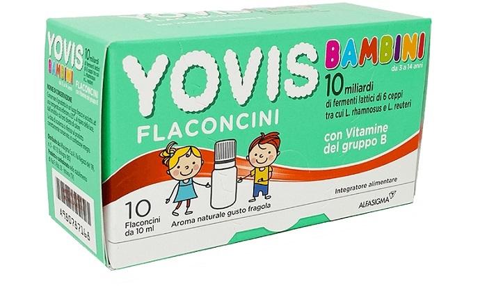 Yovis Bambini Fragola Integratore 10 Flaconcini X 10 ml