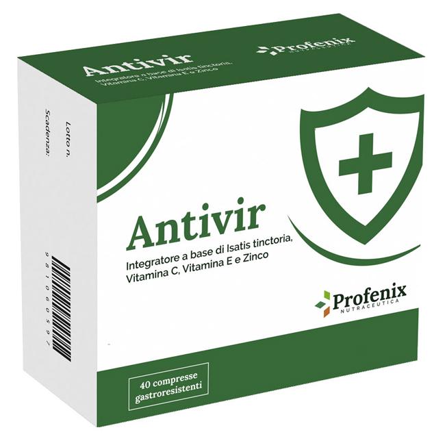 Compresse Antivirali Naturali Antivir per il Sistema Immunitario 40 Compresse