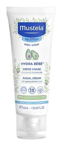 Mustela Hydra Bèbè Crema Viso per Bambino Idratante Quotidiana 40 ml