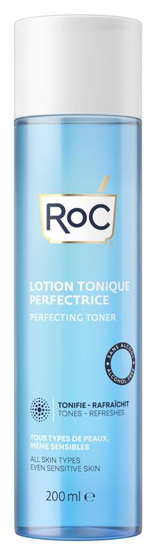 Roc Tonico Perfezionatore Viso Rinfrescante per Tutti i Tipi di Pelle 200 ml