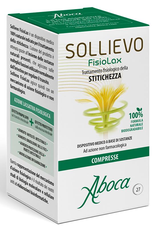 Aboca Sollievo Fisiolax Integratore per la Stitichezza 27 Compresse