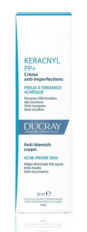 Ducray Keracnyl PP+ Crema Viso Anti-Imperfezioni per Pelle Grassa e Acneica 30ml