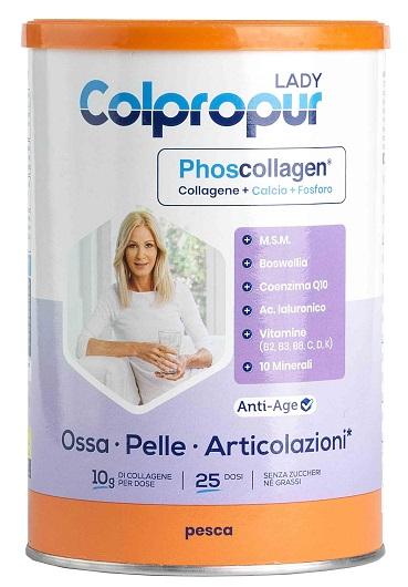 Colpropur Lady Integratore per Ossa, Pelle e Articolazioni 340g