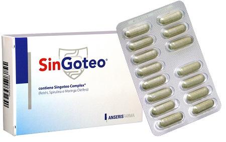 Anseris Farma Singoteo Integratore per la Permeabilità Intestinale 30 capsule