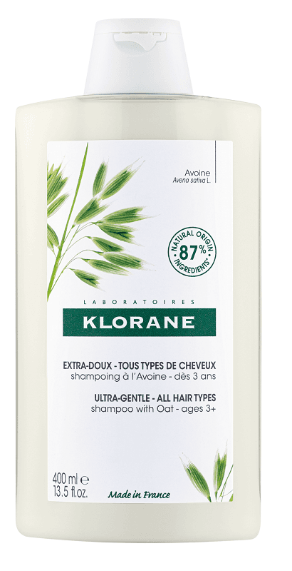 Klorane Maxi Shampoo al Latte di Avena per Tutti i Tipi di Capelli 400 ml