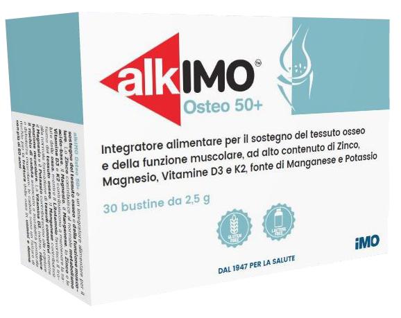Alkimo Osteo 50+ Integratore Ossa e Muscoli 30 Bustine