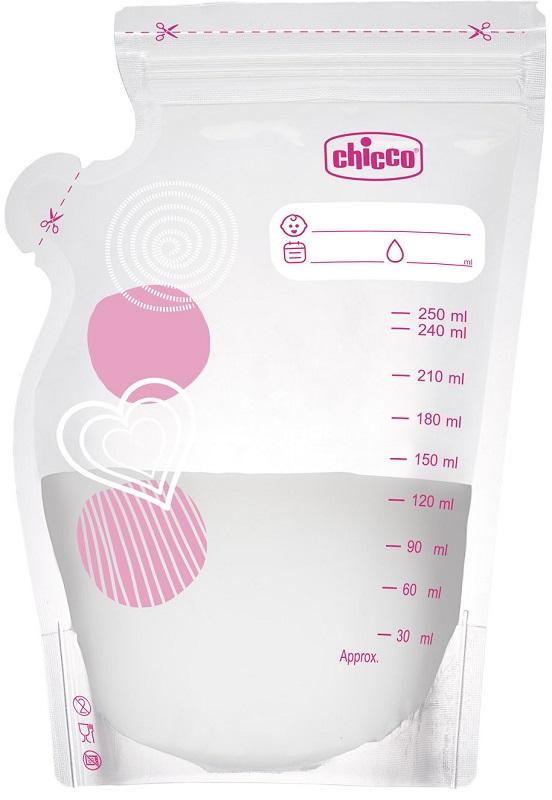 Chicco Sacca Per Conservazione Latte Materno 30 Pezzi