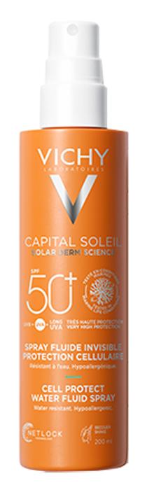 Vichy Capital Soleil SPF50+ Spray Antidisidratazione Texture Leggera 200 ml