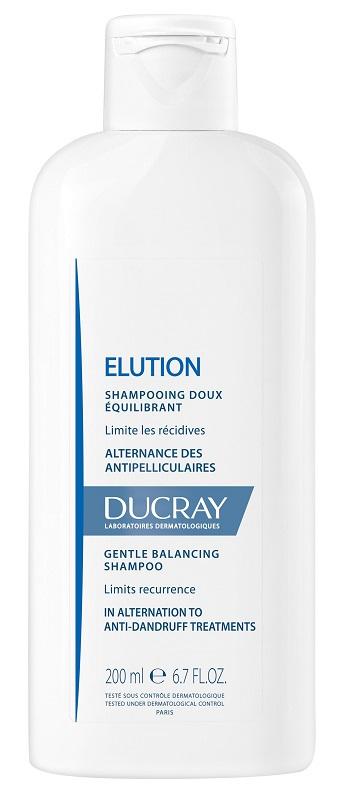 Ducray Elution Shampoo Riequilibrante per Capelli con Forfora 200 ml
